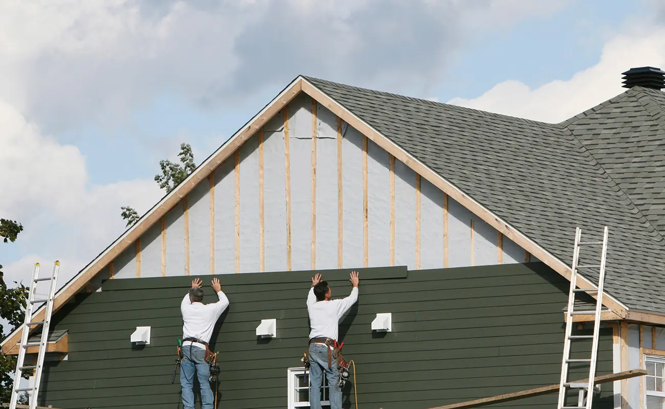 Leaky home basic recladding process